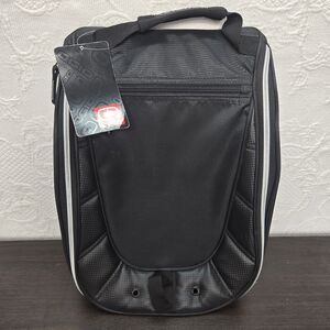 New Ogio Shoester Black Silver Divider Travel Bag Protector Case Sports Shoes Go